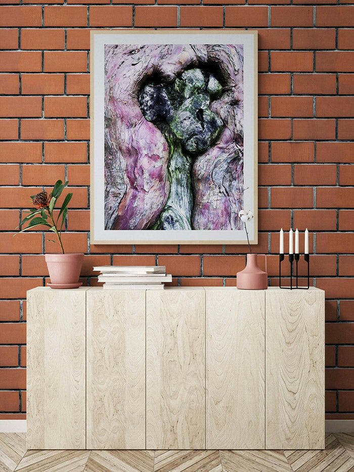 Cartoon Girl In The Tree