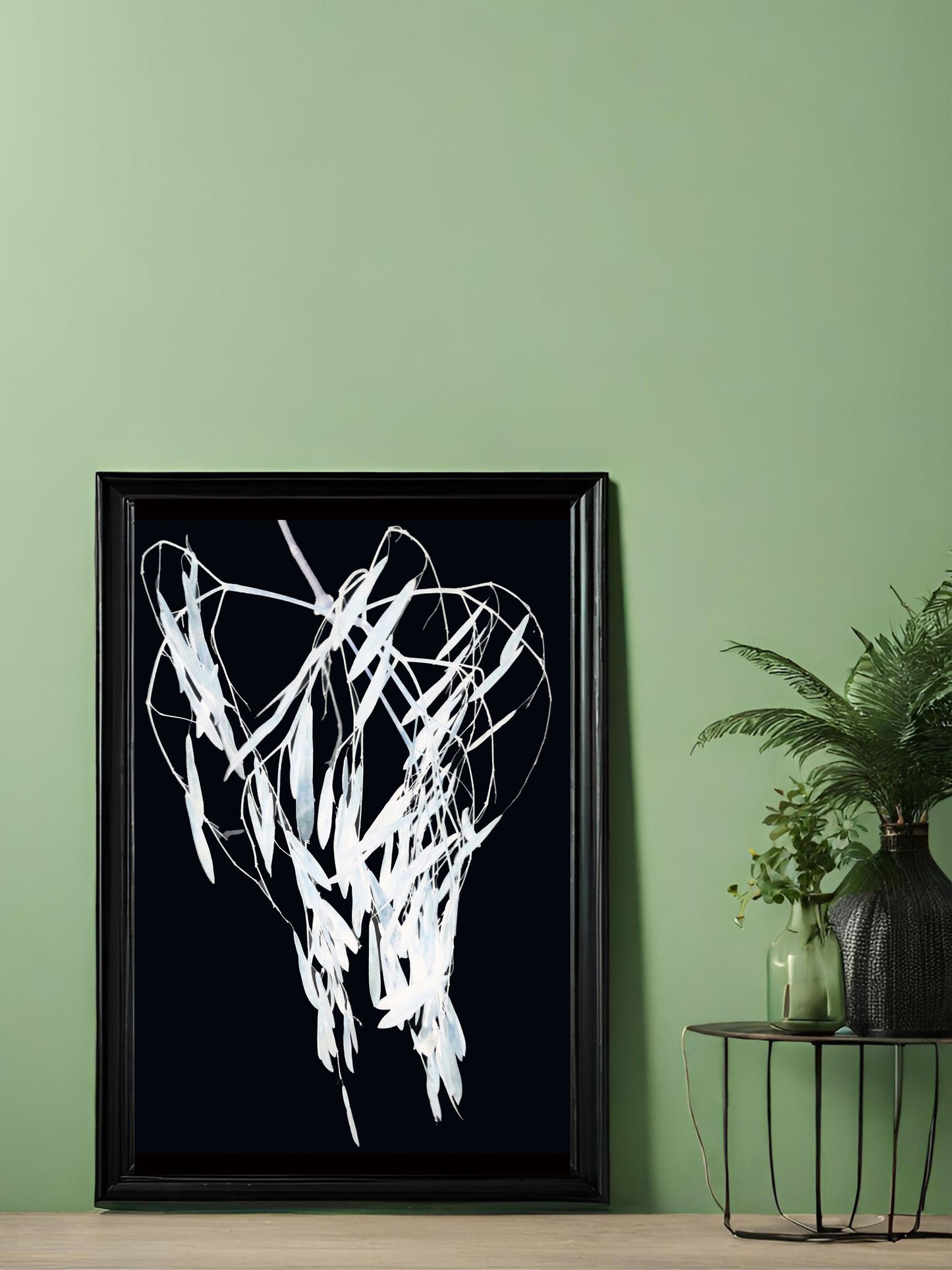 Eye-Catching Black & White Nature Wall Art, Unique Decor