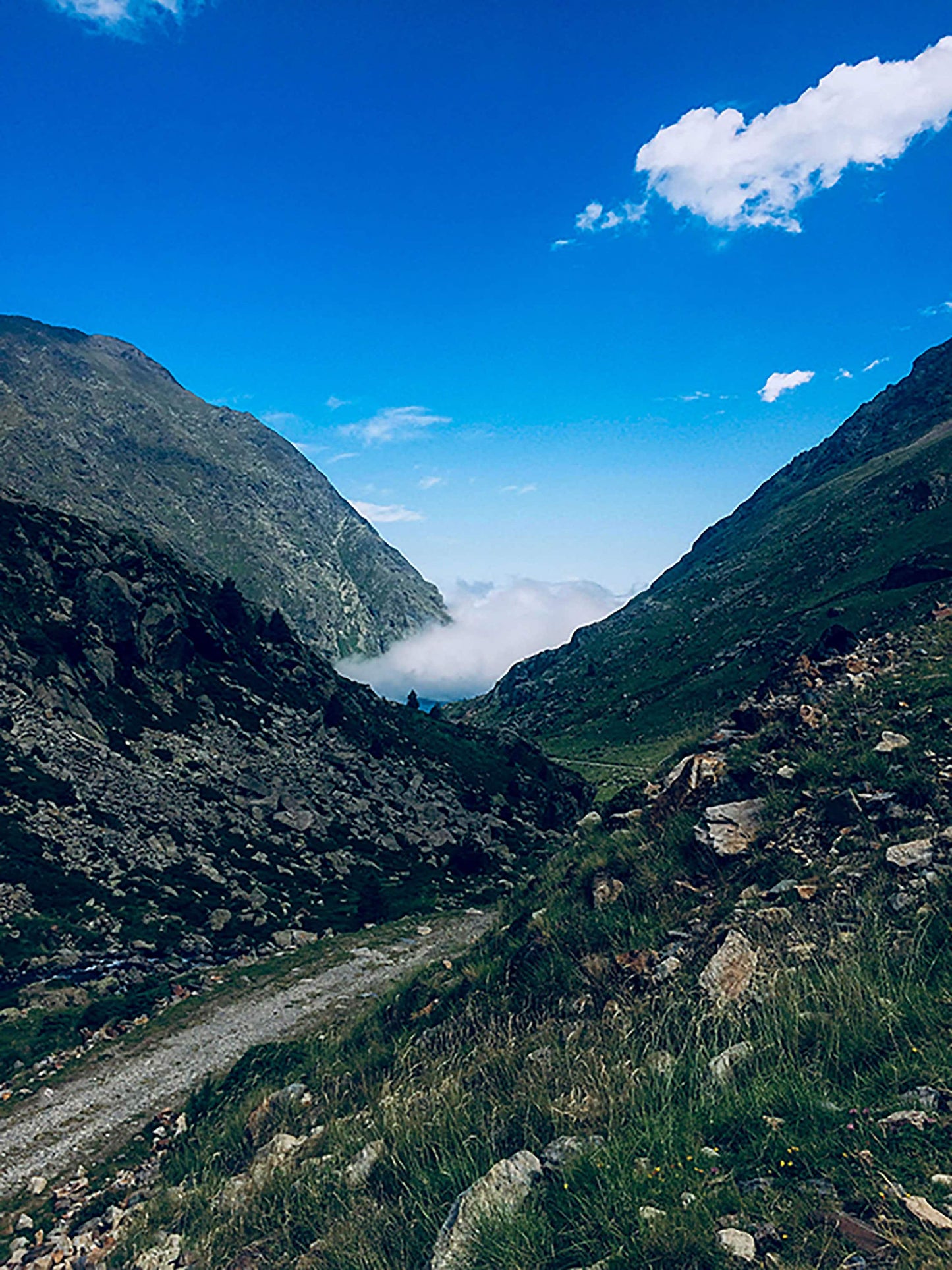 French Landscape Wall Art Download, Scenic Road Pyrenees