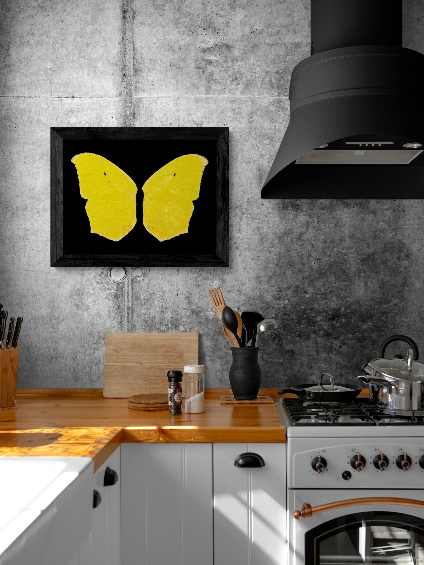 Updated Vintage Yellow Butterfly Download, Cool Artistic Decor