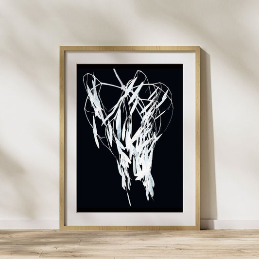 Eye-Catching Black & White Nature Wall Art, Unique Decor