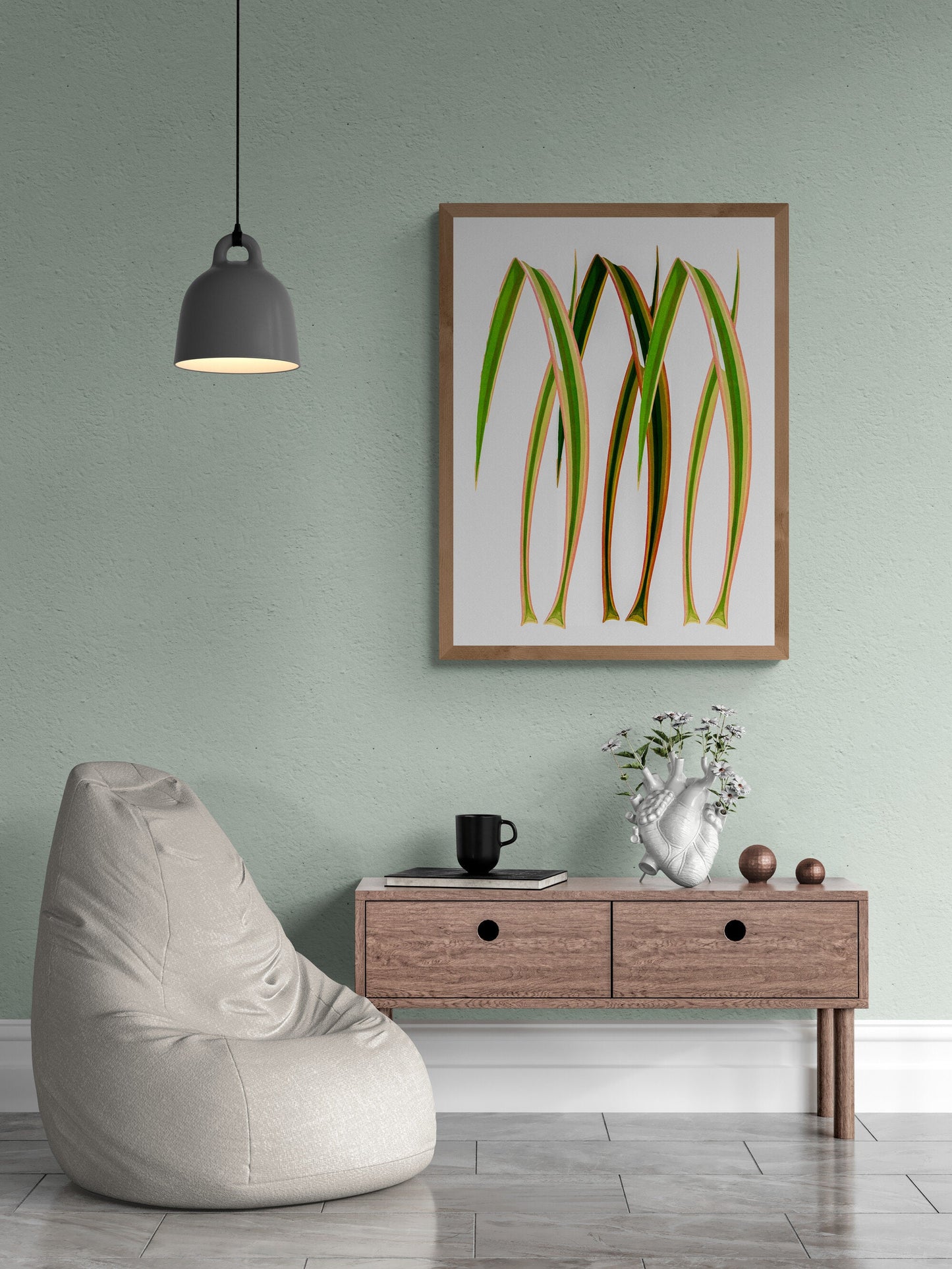 Yucca Art Download, Vintage Meets Contemporary Decor