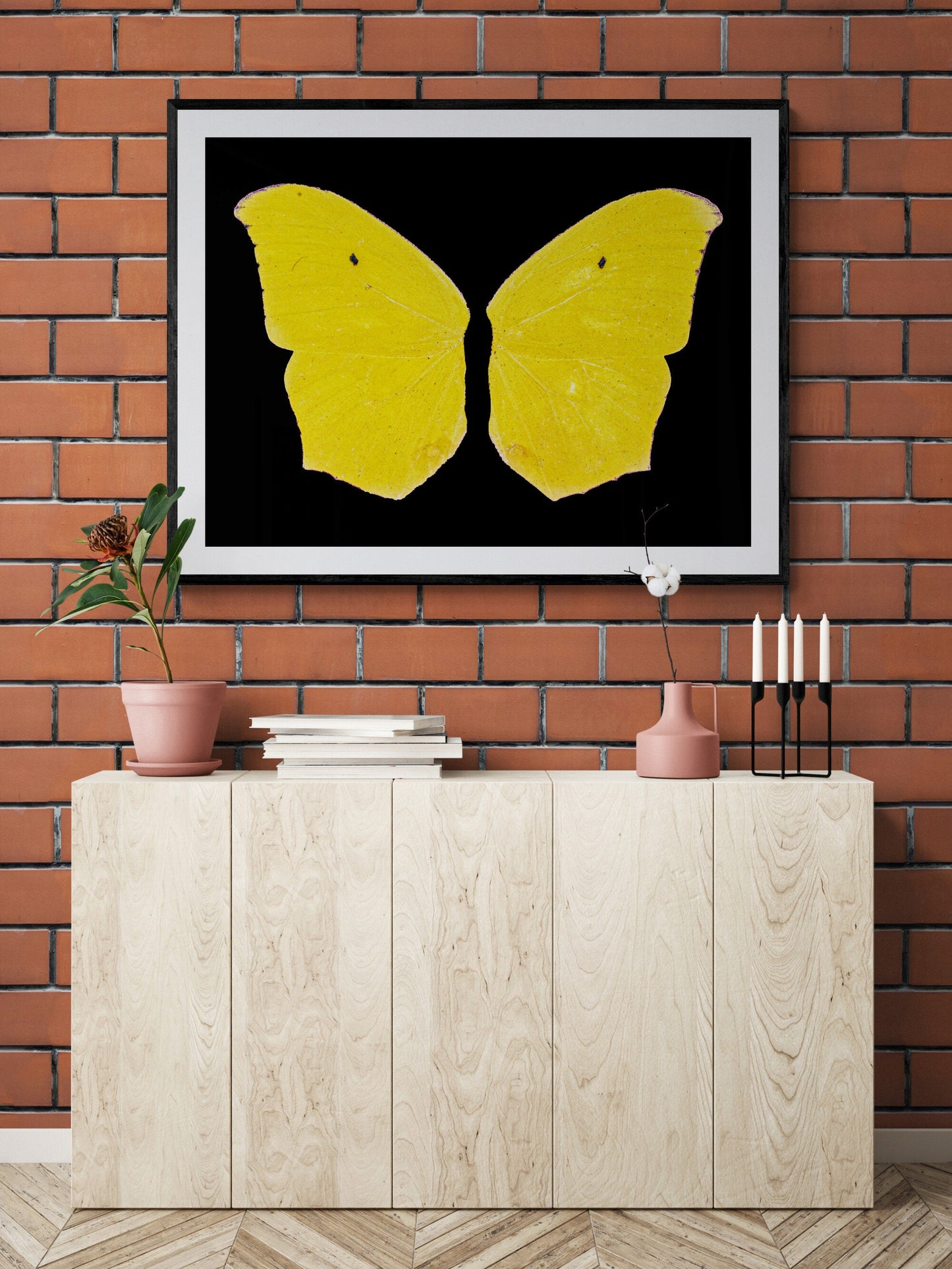 Updated Vintage Yellow Butterfly Download, Cool Artistic Decor