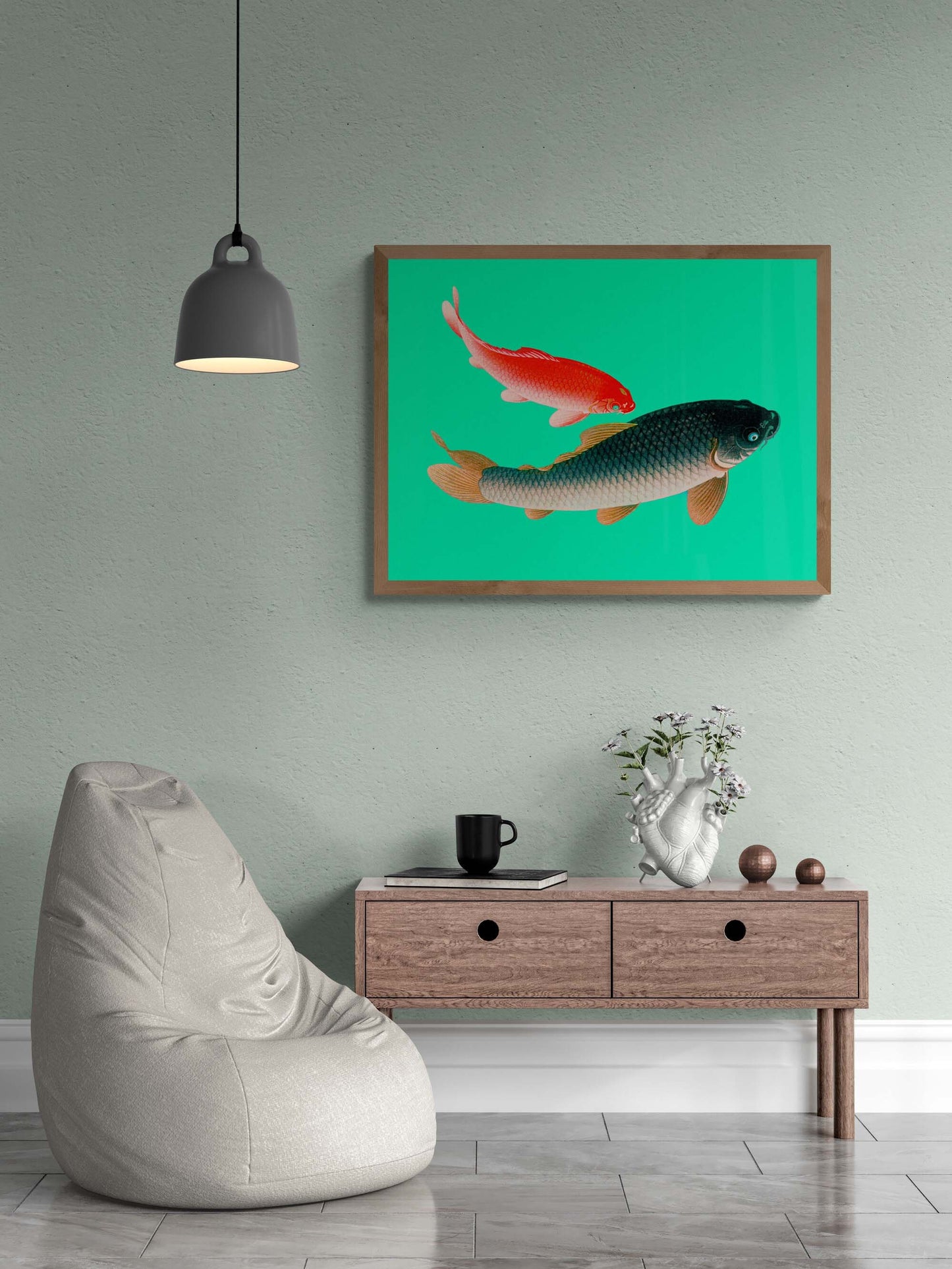 Vintage Fish Illustration Download, Remastered Ocean Decor